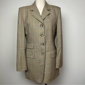 Vintage Plaid Blazer